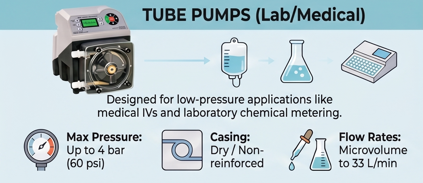 tube pumps attributes